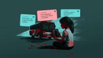 VÍCTIMAS. Los atentados contra transportistas han dejado en orfandad a decenas de menores en el Perú. Sus familias piden justicia.